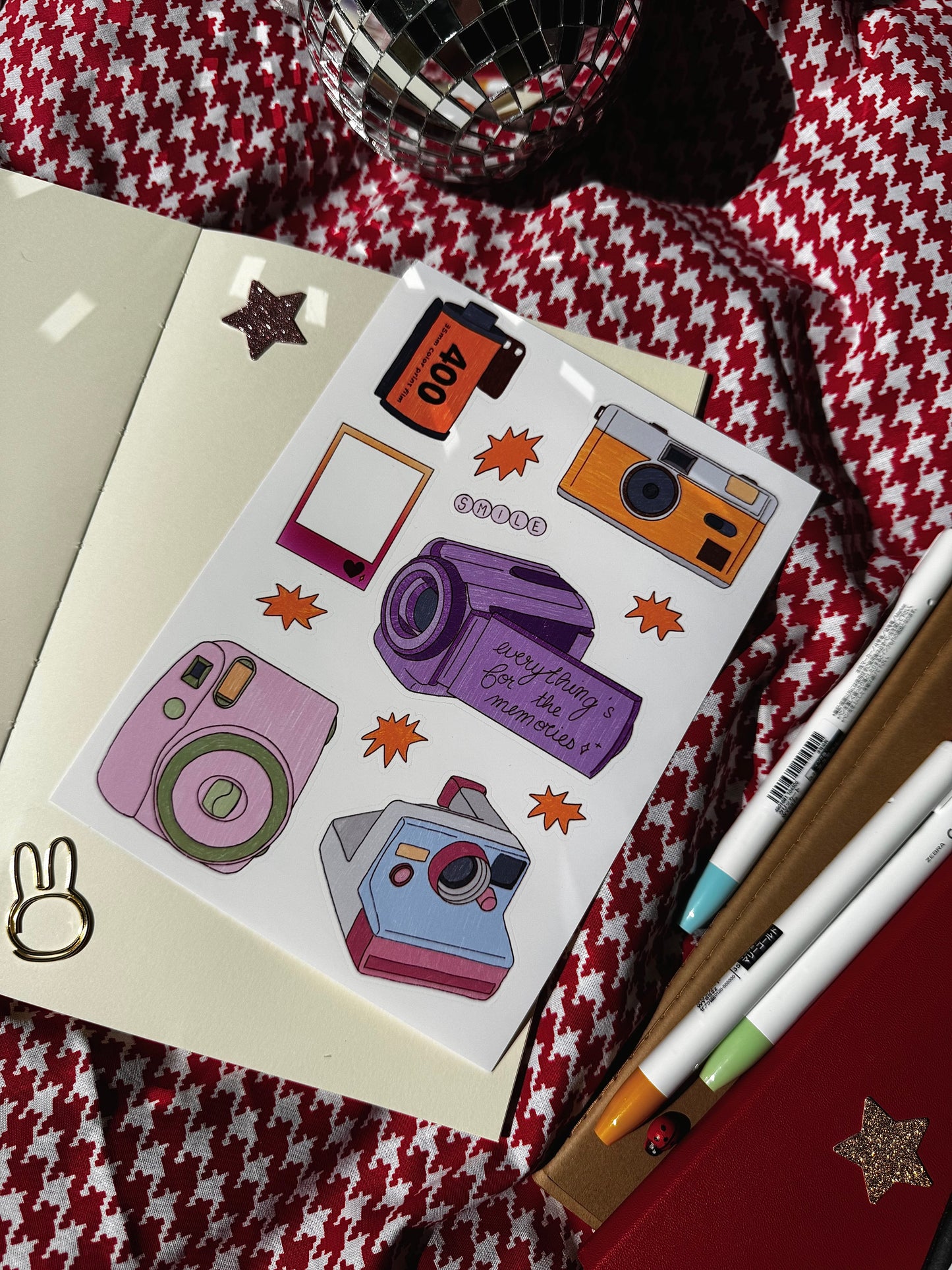 Photo - Planche de stickers