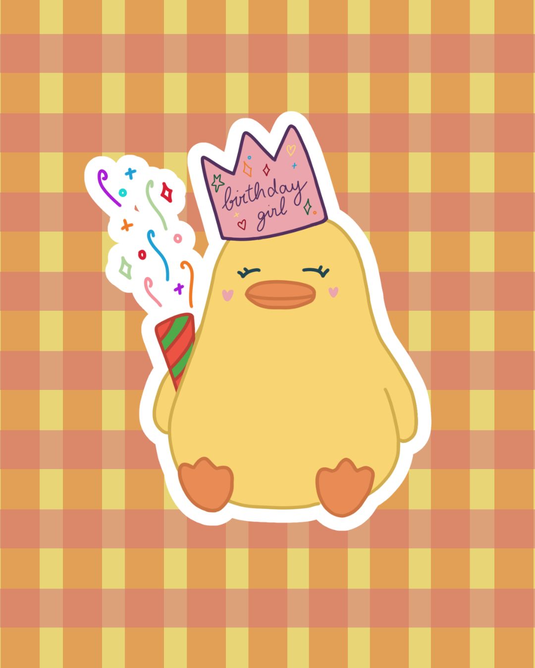 Birthday Girl Sticker