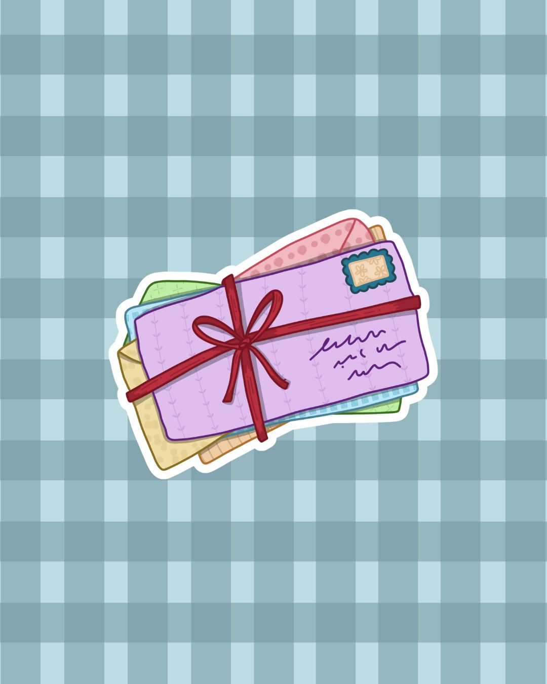 Courrier Sticker