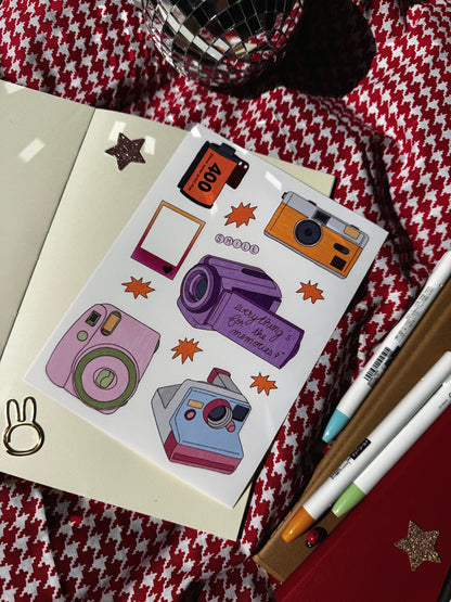 Photo - Planche de stickers
