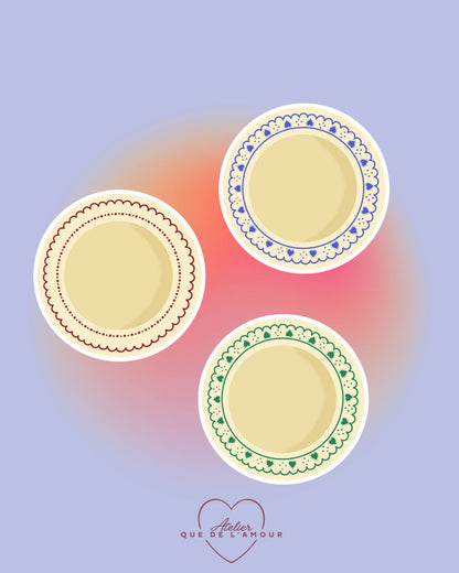 Les assiettes de Mamie (Pack)
