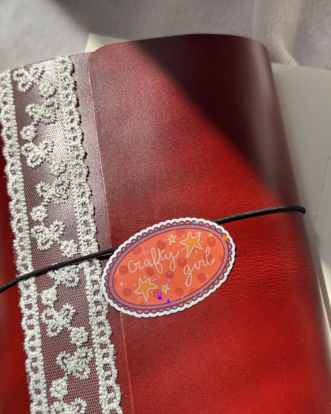 Crafty Girl Sticker Holographique