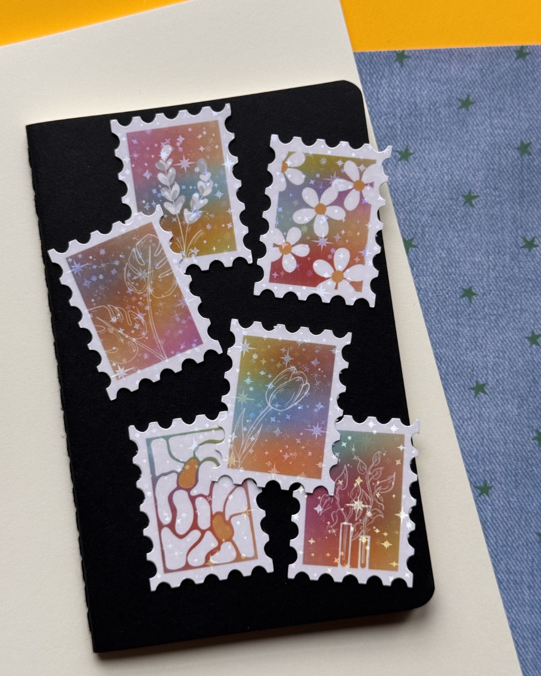 Timbre Pack Sticker Holographique