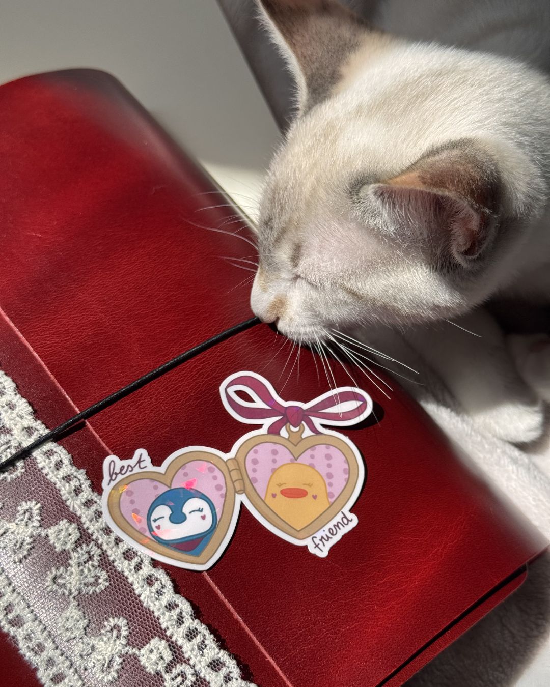 Best Friend Sticker Holographique