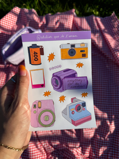Photo - Planche de stickers