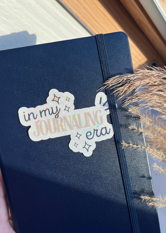 Sticker "In my journaling era"