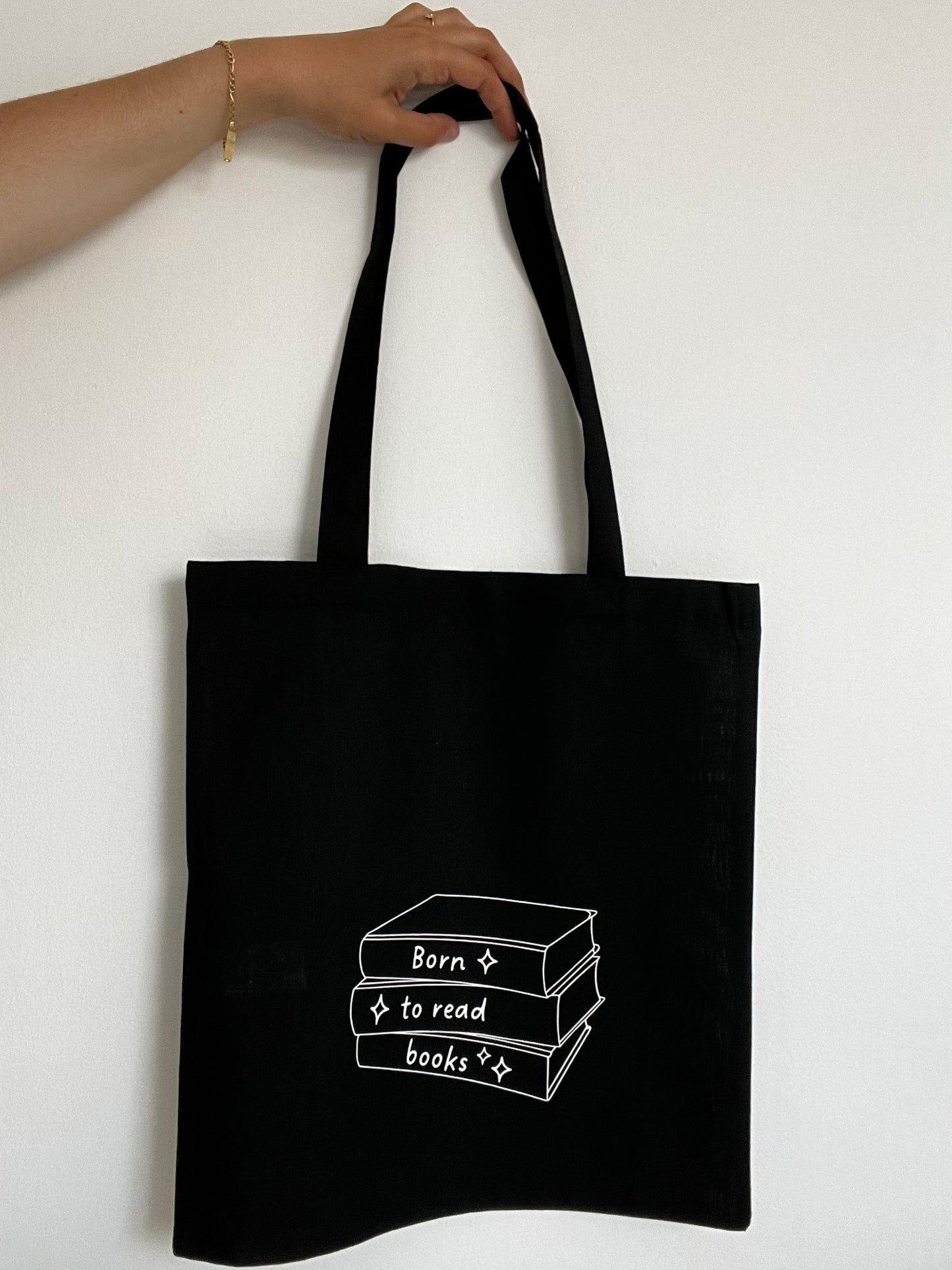 Tote Bag "Born to read books"